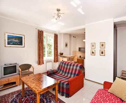 Apartament W Sercu Starowki Gdańsk Rum bild